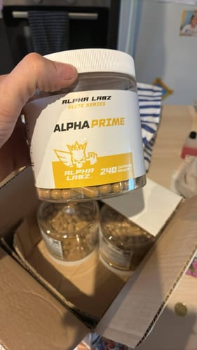 Customer photo review of Alpha Labz - Ocean Prime ( 90 caps boîte 3 mois )