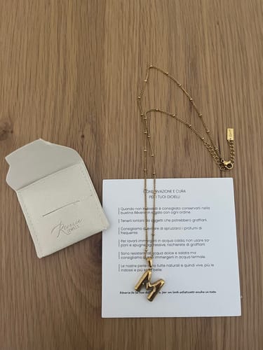 Customer photo review of Collana "Tu con me"