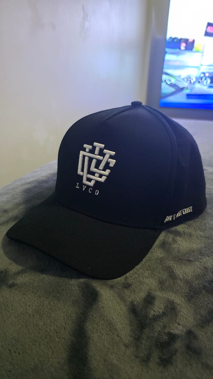Customer photo review of ULTRA FIT Jet Black A-Frame Snapback