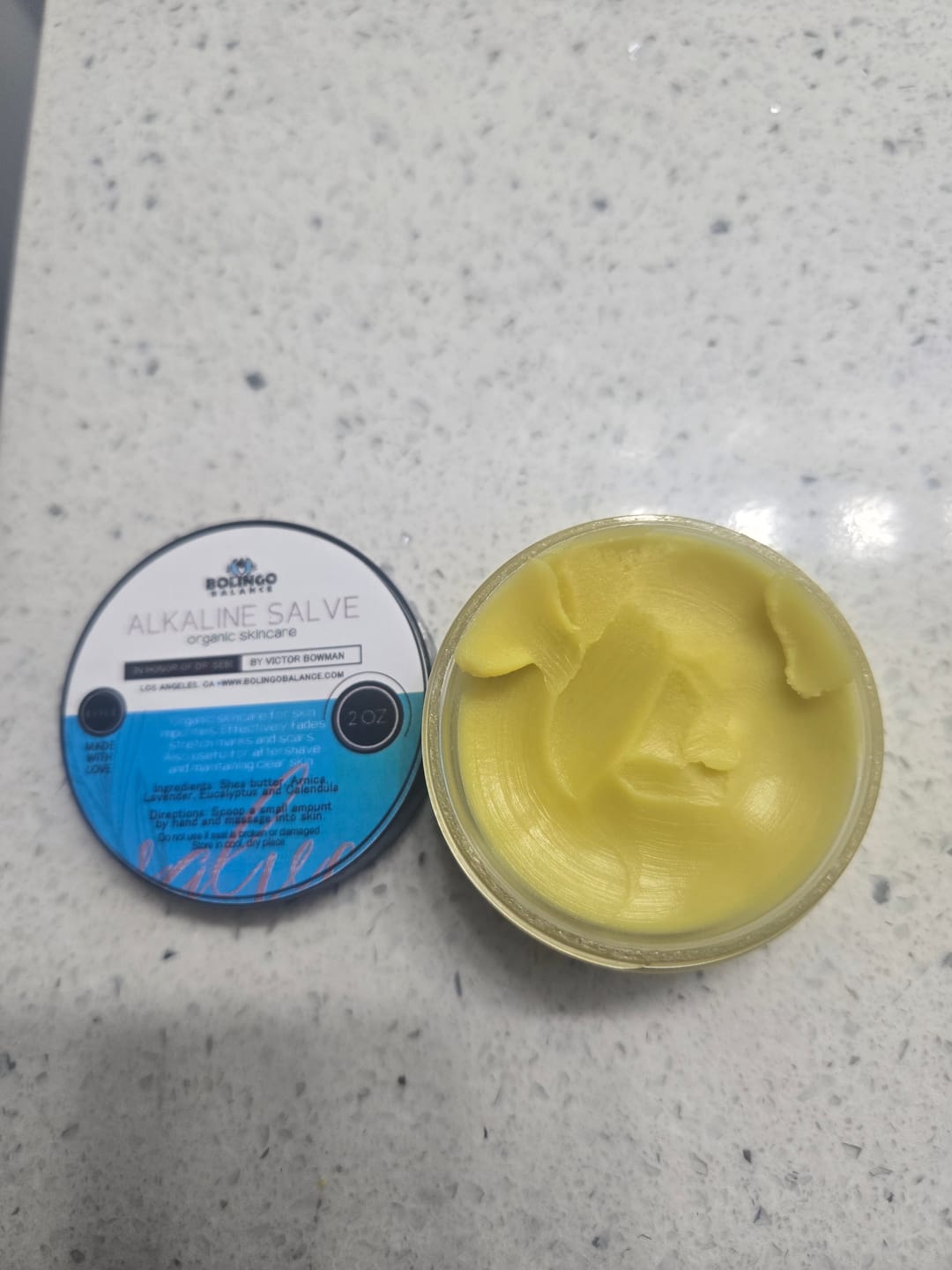 Customer photo review of ALKALINE SALVE