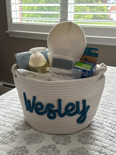 Customer photo review of Basket Size