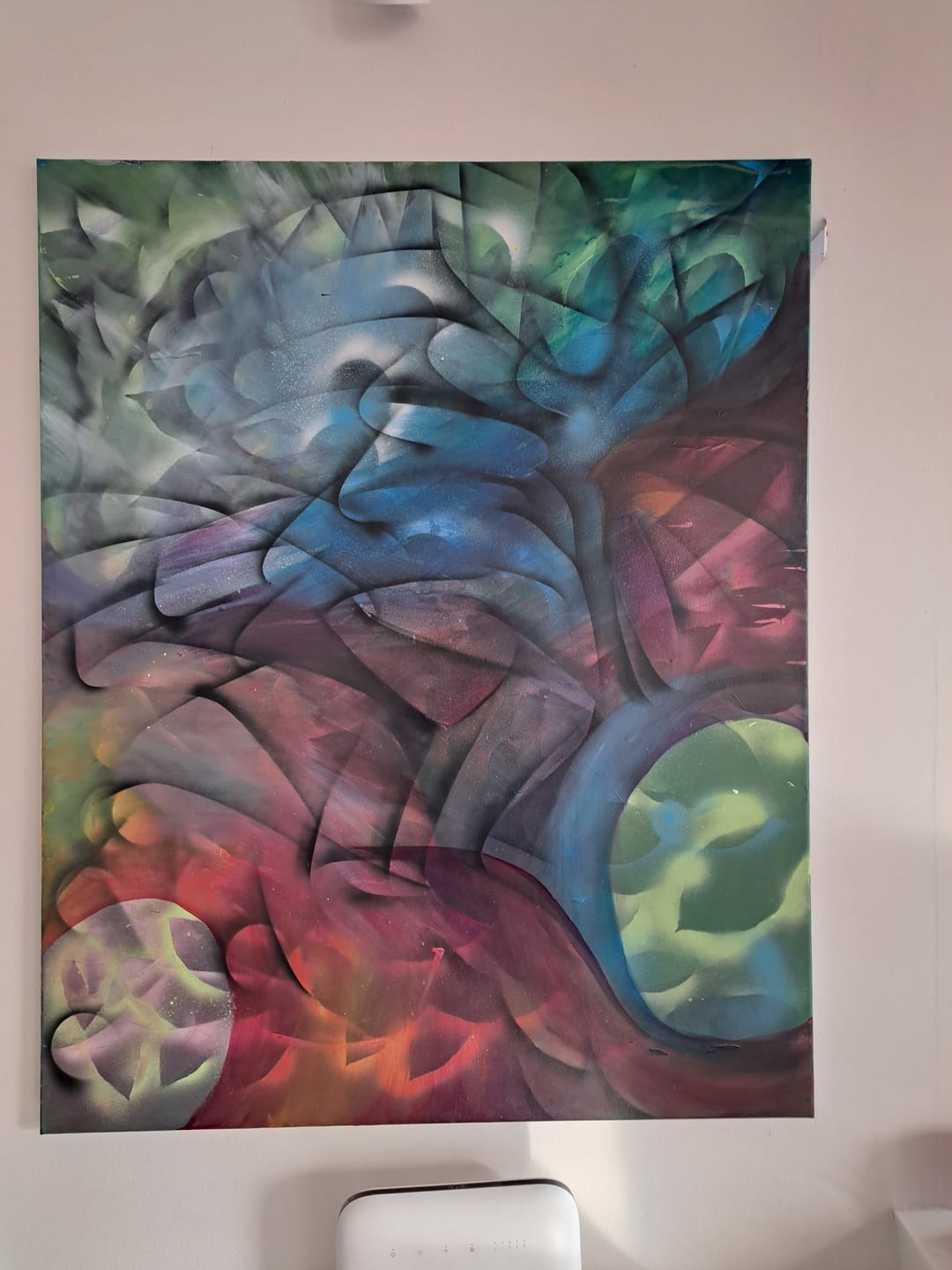 Customer photo review of Acryl Firnis