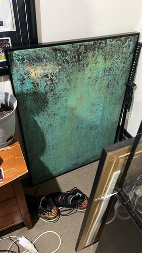 Customer review photo for Colorful Painting #CA009