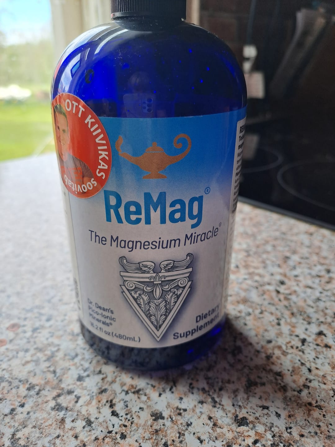Customer photo review of ReMag® Liquid Magnesium, 120ml (toidulisand magneesiumiga)