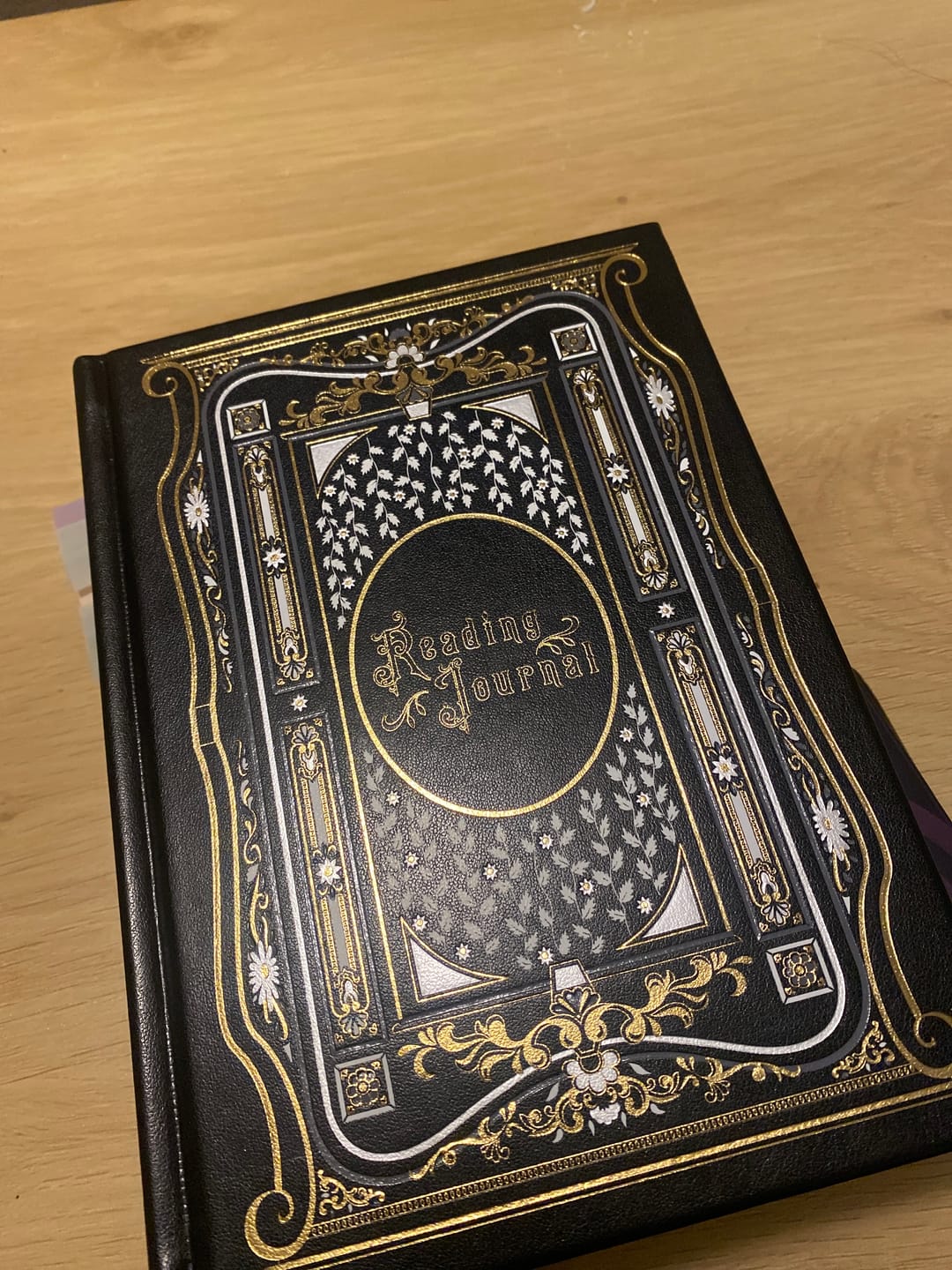 Customer photo review of Reading Journal - Black