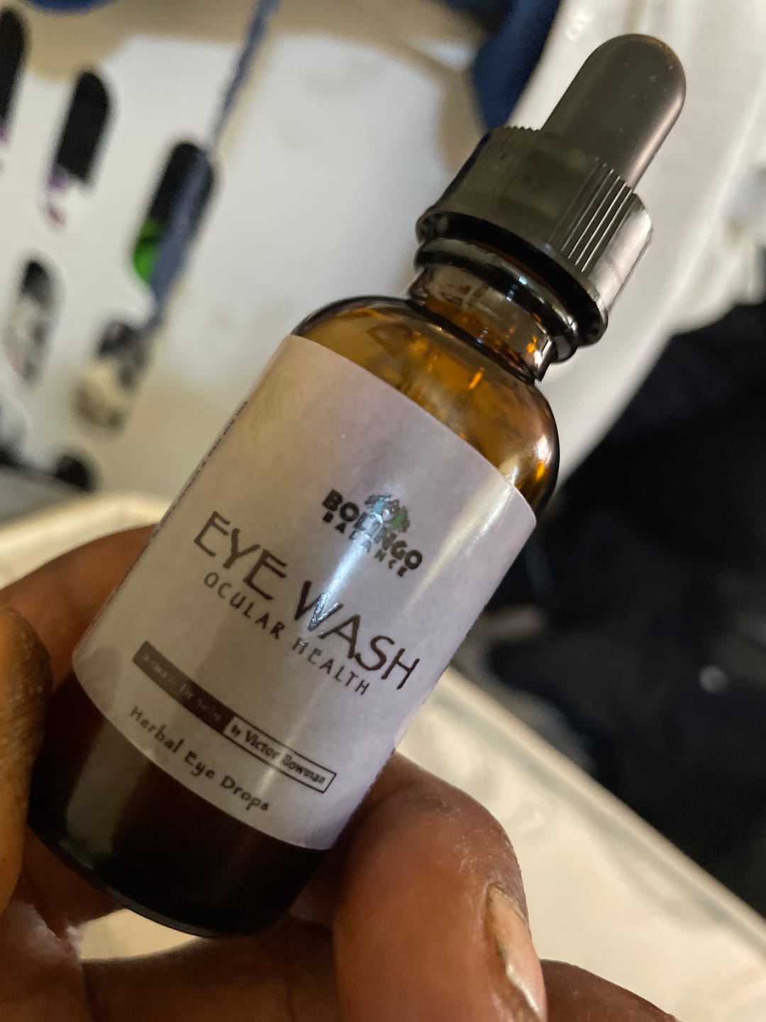 Customer photo review of EYE WASH