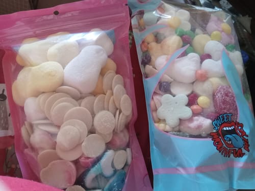 Customer photo review of 500g Mix Your Own Pick & Mix Bag