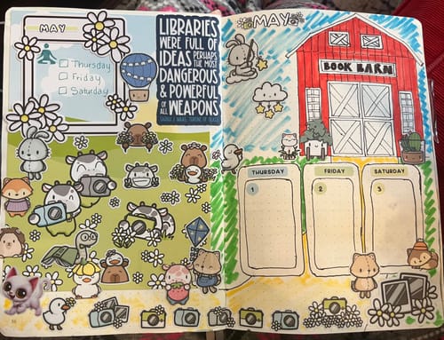 Customer photo review of Little Star Sticker Sheet
