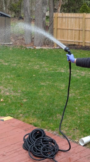 Customer photo review of GardenMate™ - Ultimate Garden Hose