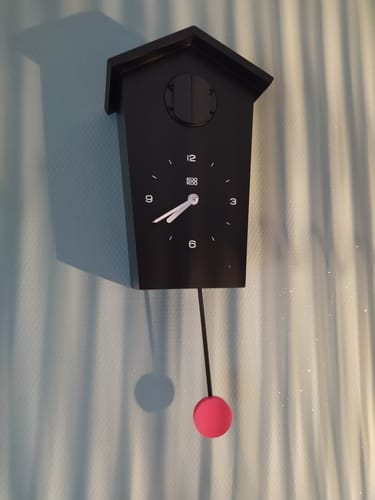 Customer photo review of KOOKOO - Bird House moderne Kuckucksuhr schwarz