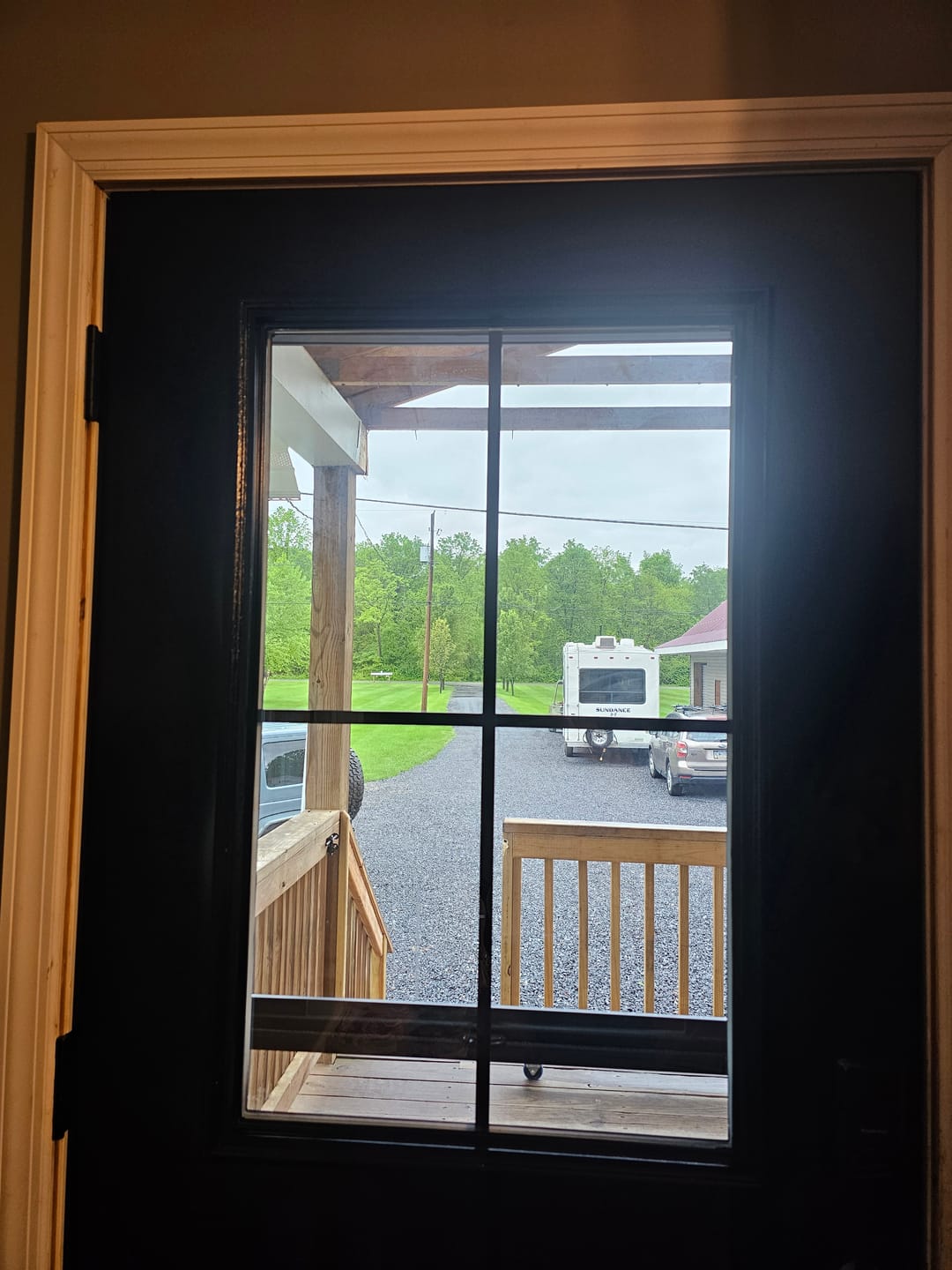 Customer photo review of Grills Between Glass 4 Lite Glass and Frame Kit (Half Lite)