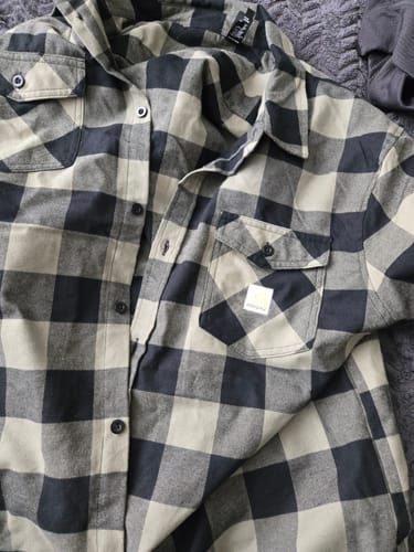 Customer photo review of 80Eighty® HeartCars Olive Flannel