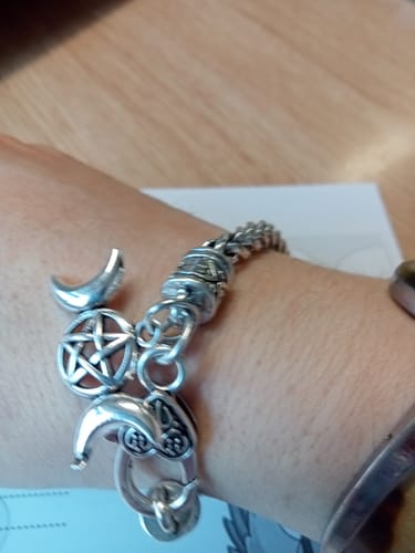 Customer photo review of Triple Moon Bracelet