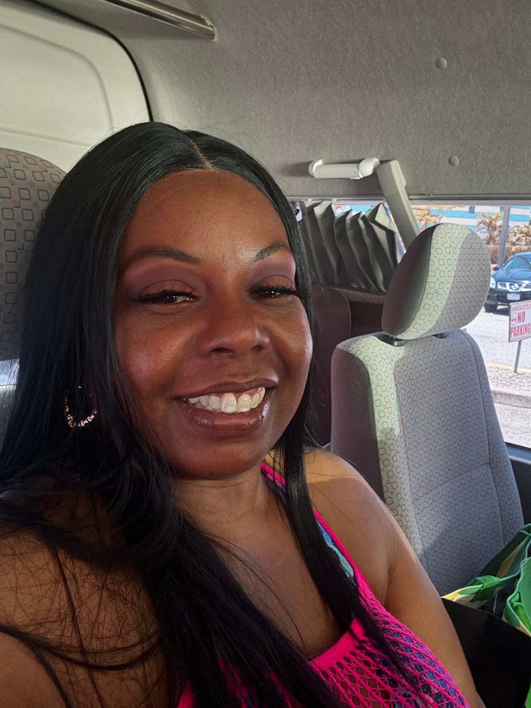 Customer photo review of Bobbi Boss Nu Lace Glueless 13x4 HD Hand-Tied Lace Front Wig - MLF1001 BELLA