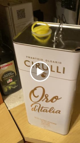 Customer video review of 2 lattine di olio extravergine di oliva • 2 X 5 Litri