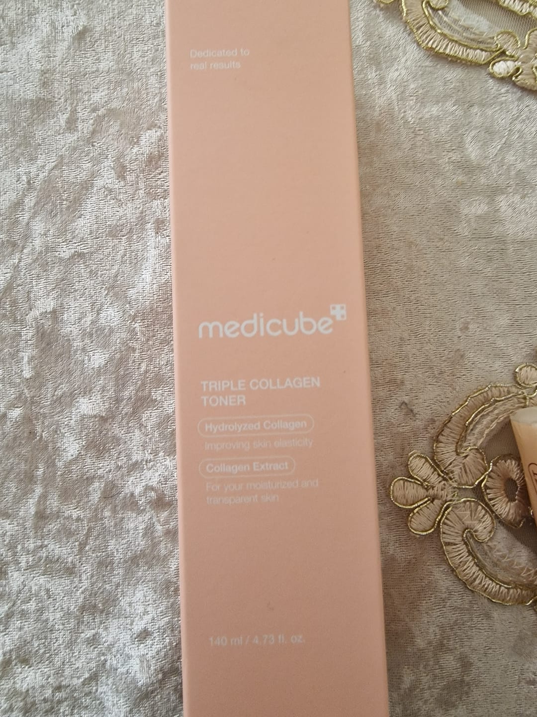 Customer photo review of Nostiprinošs toniks sejai Medicube Triple Collagen Toner 4.0
