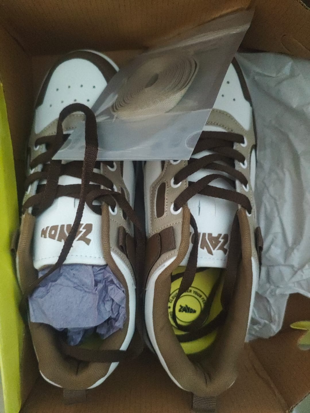 Customer photo review of COOPER Beige Brown
