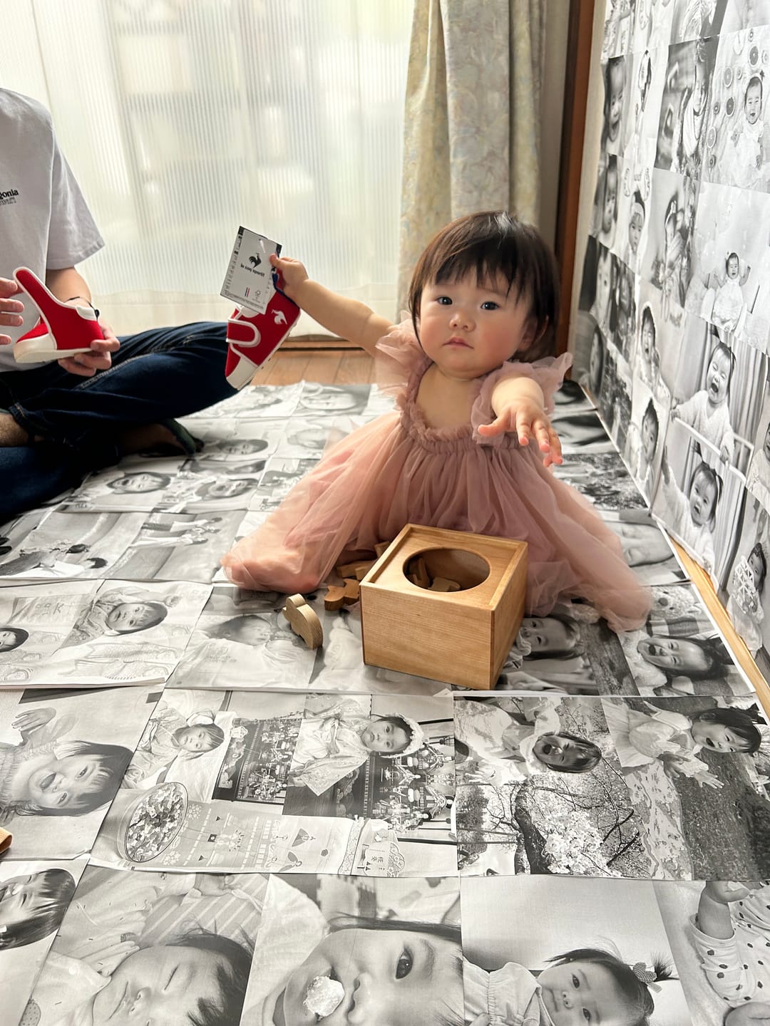 Customer photo review of 動物積み木