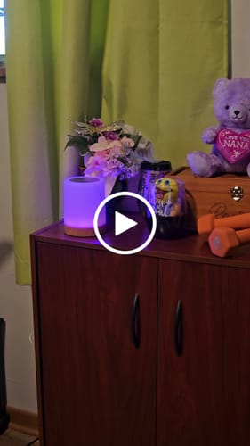 Customer video review of Friendship Lamp