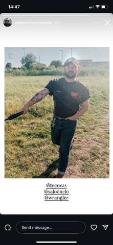 Customer photo review of Rodeo Tour - Tee