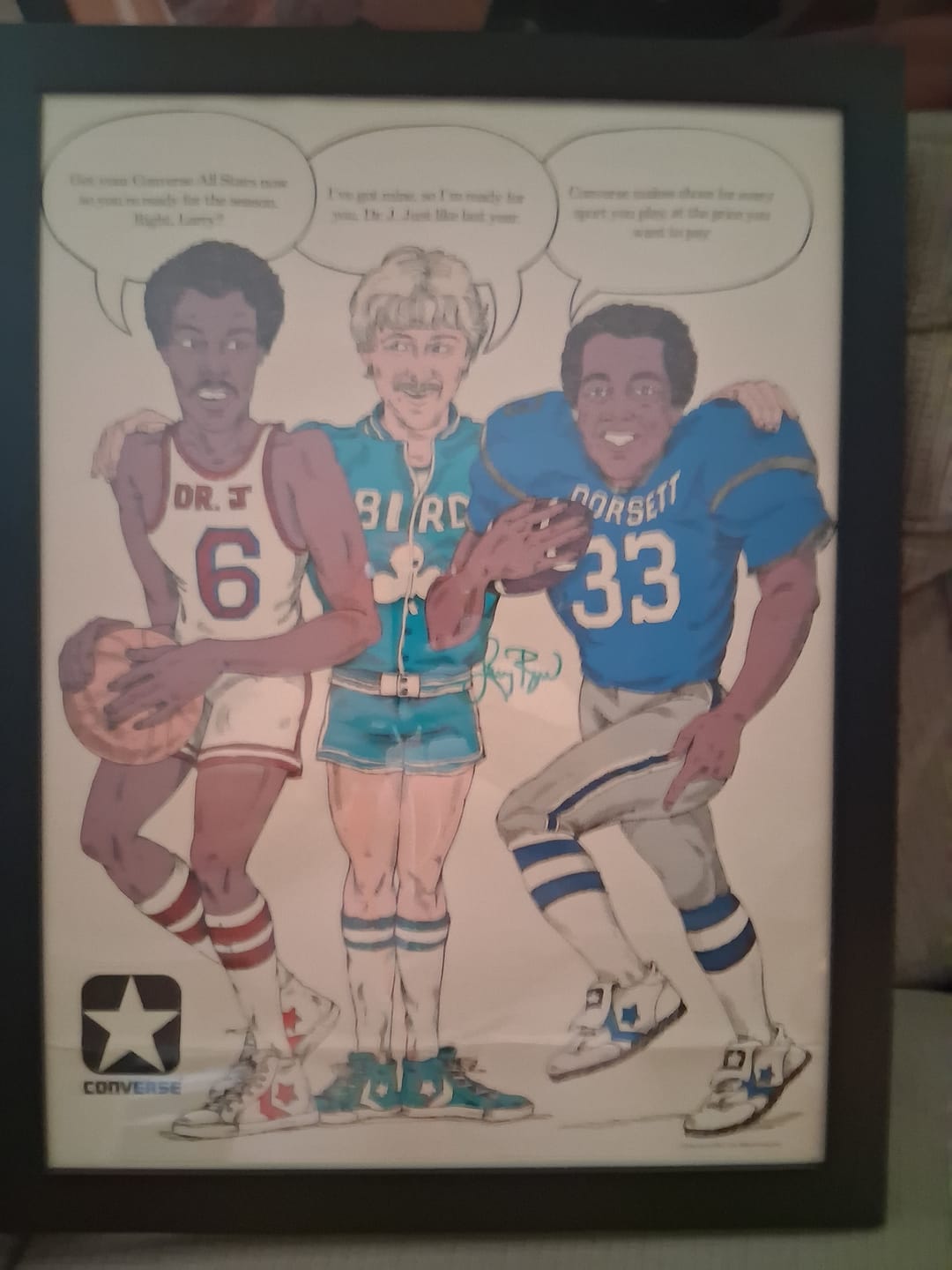 Customer photo review of Larry Bird Autograph Signing