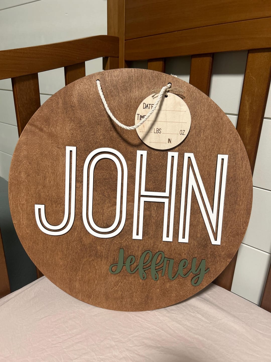 Customer photo review of Hospital Door Hanger - Lucas Blake