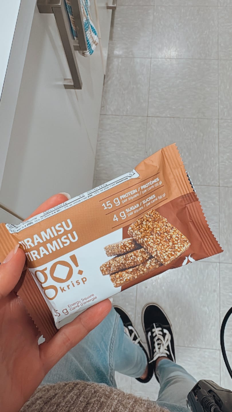 Customer photo review of Go Nutrition - Go Krisp 55gr