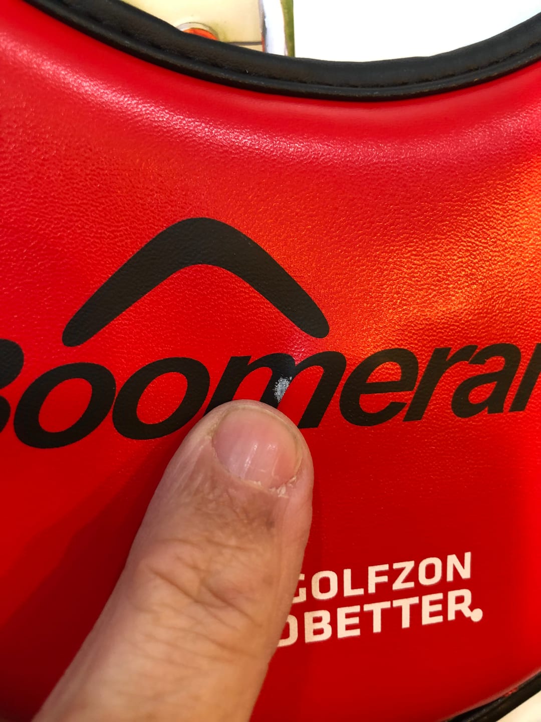 Customer photo review of Boomerang