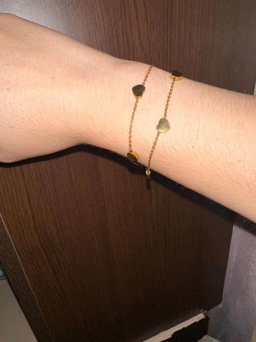 Customer photo review of Bratara Infinite Hearts