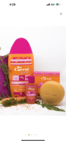 Customer photo review of Fair And White So Bright Kit - For Face | So Carrot !