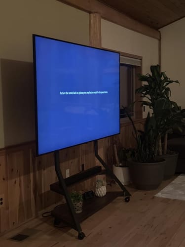 Customer photo review of Eiffel V2 FT100 TV Stand