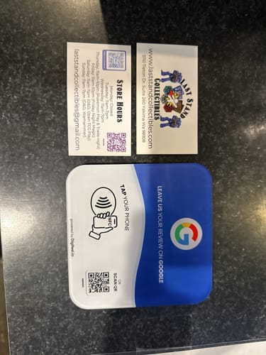 Customer photo review of Google Reviews - Plate