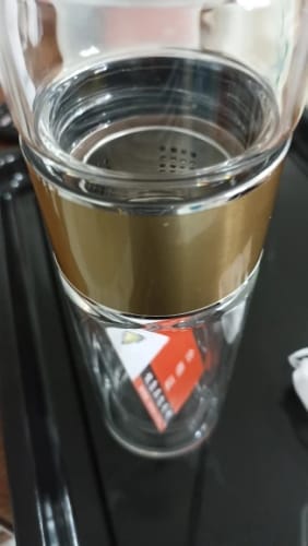 Customer photo review of Bouteille Infuseur Double Paroi et Séparateur