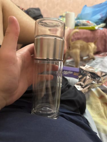 Customer photo review of Bouteille Infuseur Double Paroi et Séparateur