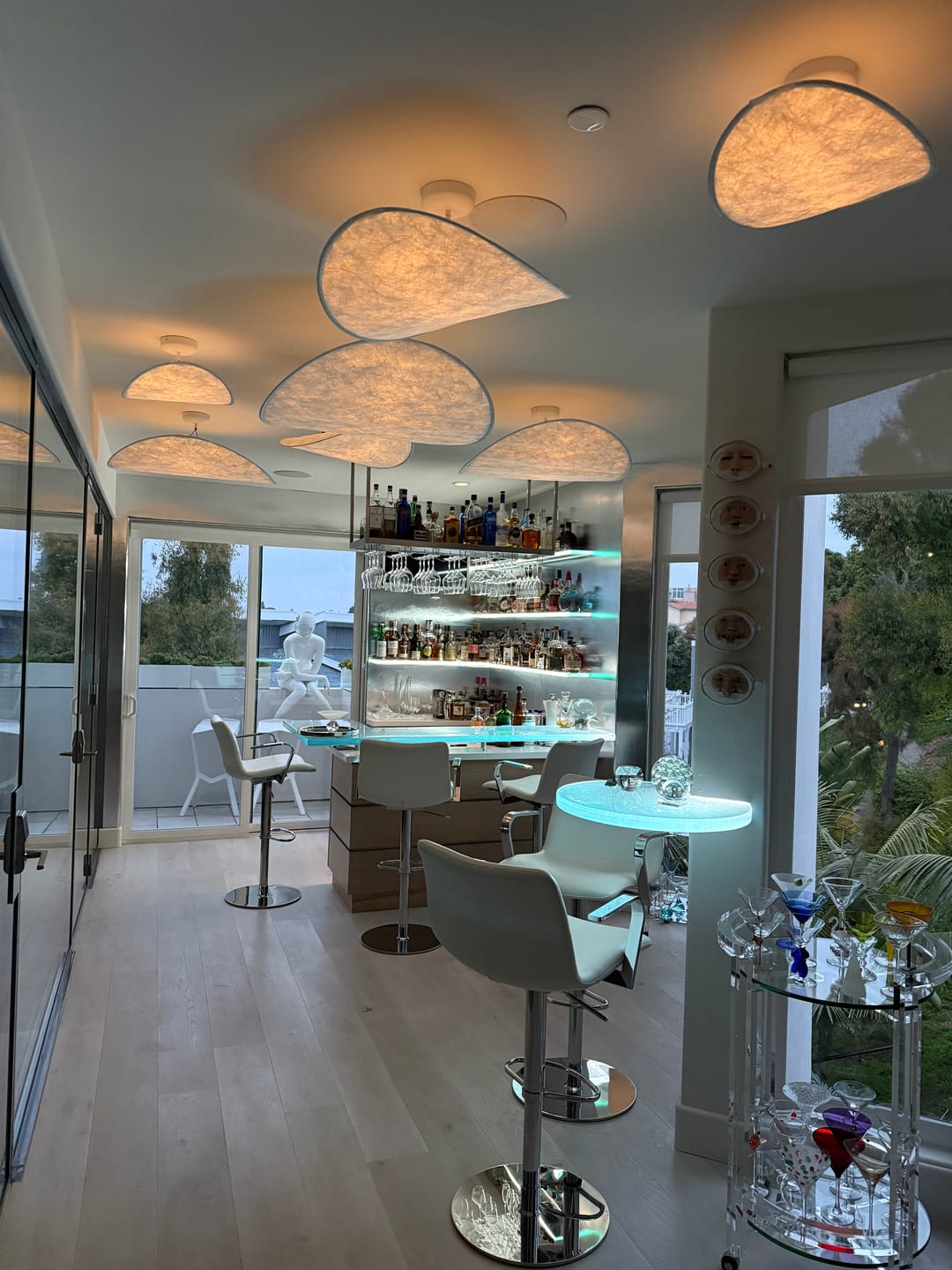Customer photo review of Floating Cloud Tyvek Pendant Light