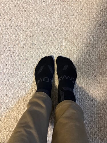 Customer photo review of Men's Alpaca Socks