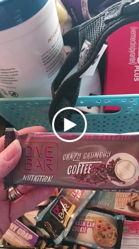 Customer video review of Crazy Crunchy Coffee - 6 Bars