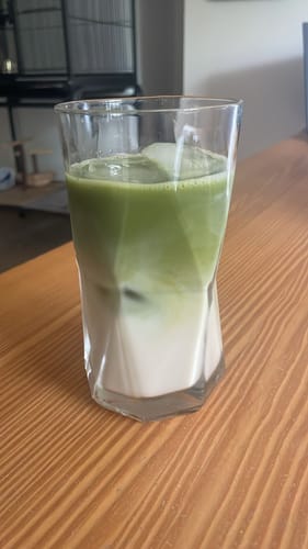 Customer photo review of Premium Ceremonial Organic Matcha 100g