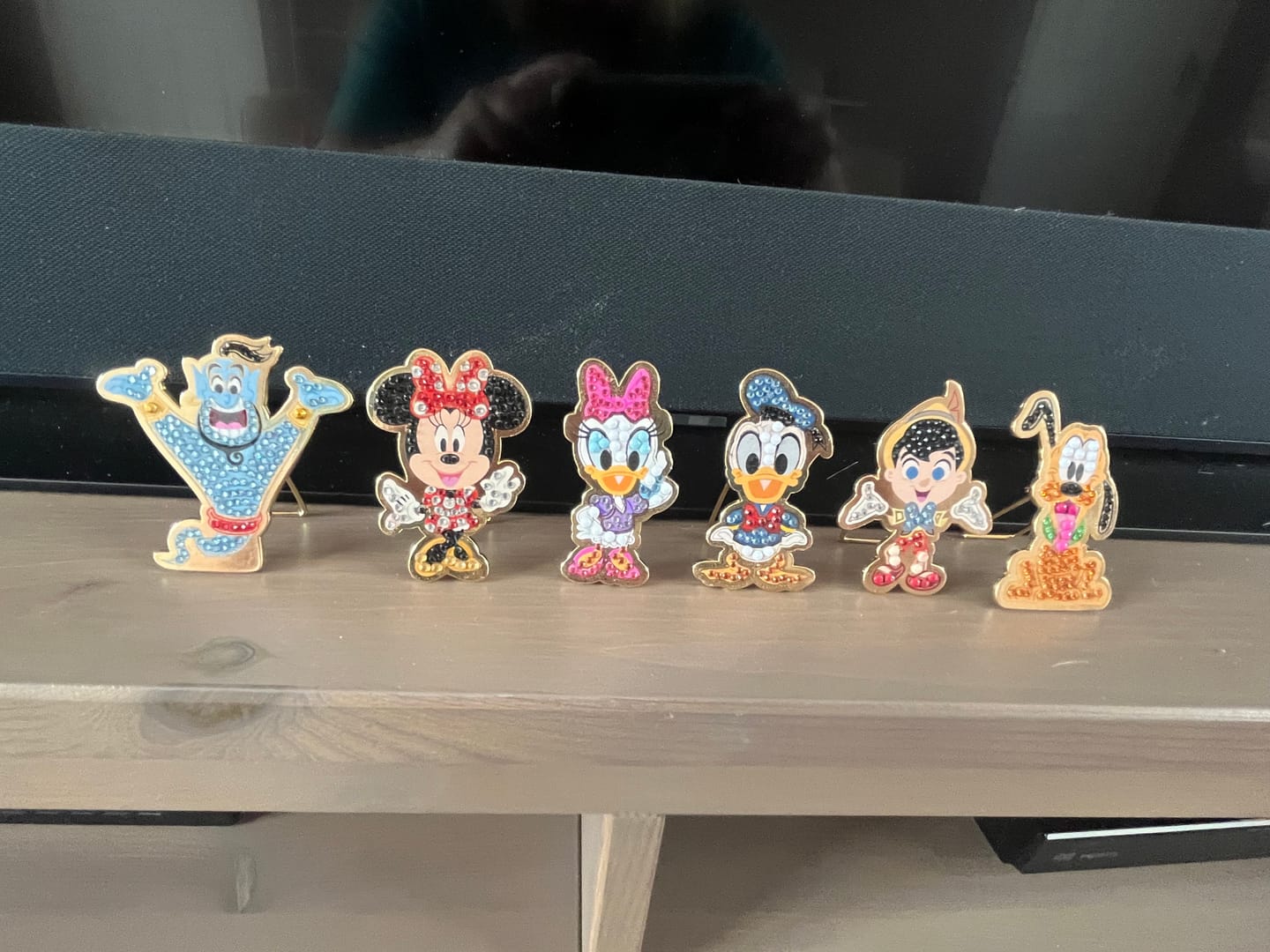 Customer photo review of Disney Crystal Art Pin Badge - Blind Bag