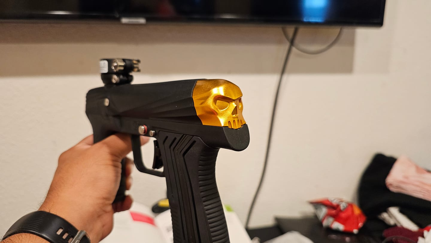 Customer photo review of ETHA3 SKULL BACK CAP