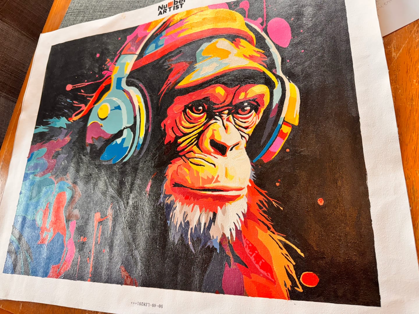 Customer photo review of Hip Hop Chimp