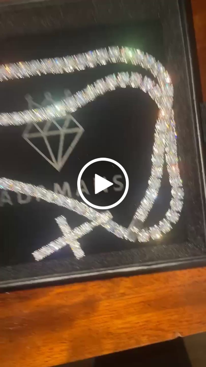 Customer video review of 5mm Tennis Chain - White Gold