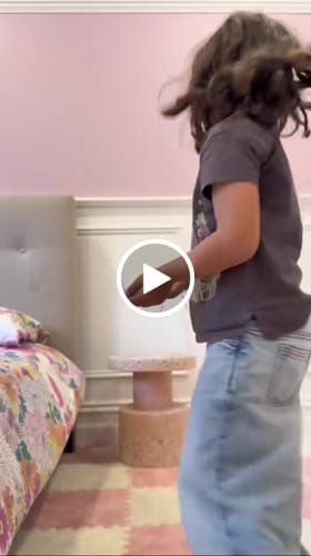 Customer video review of Confetti Side Table