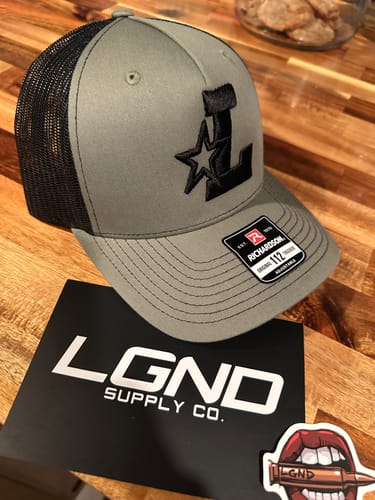 Customer photo review of Midnight Moss Trucker Cap