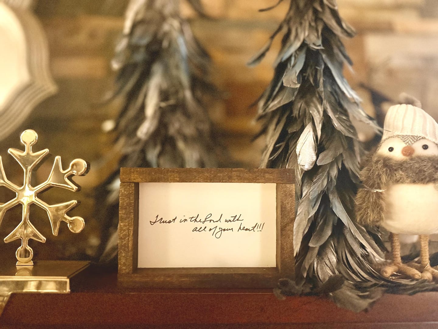 Customer photo review of Custom Handwriting Sign - Memorial Keepsake