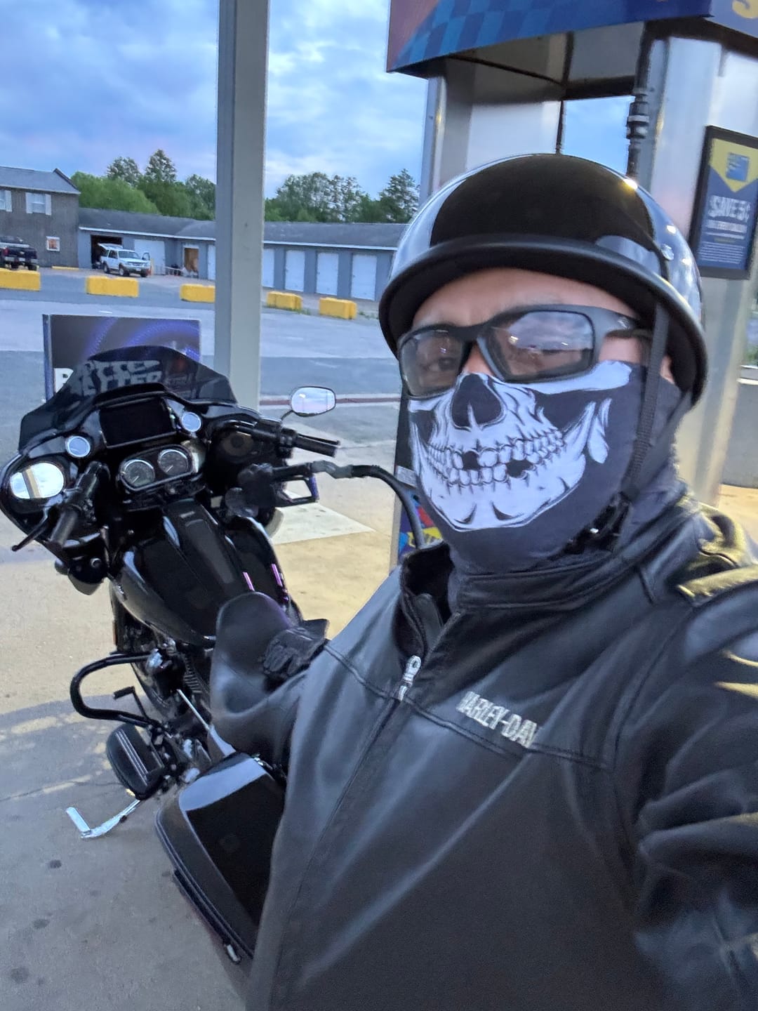 Customer photo review of World's Smallest & Lightest DOT Open Beanie Helmet - Gloss Black