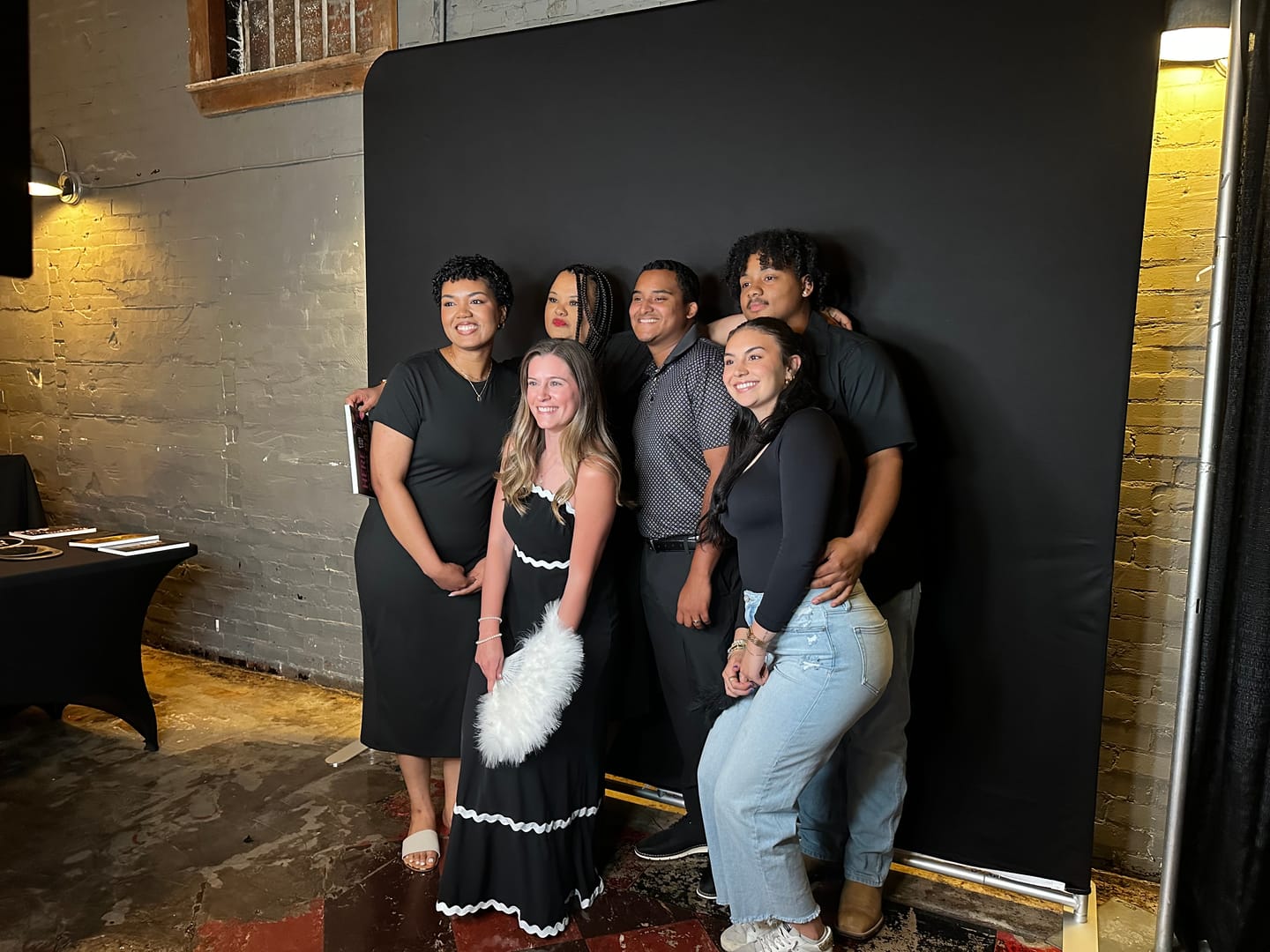 Customer photo review of Custom 10x8ft 8x8ft Pillow Case Photo Booth Straight Backdrop Wall Cover With Stand For Birthday Wedding Baby Shower Party Event