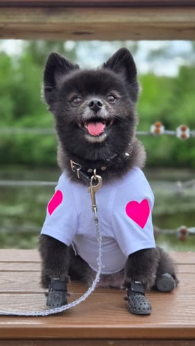 Customer photo review of WagWellies® Mojave