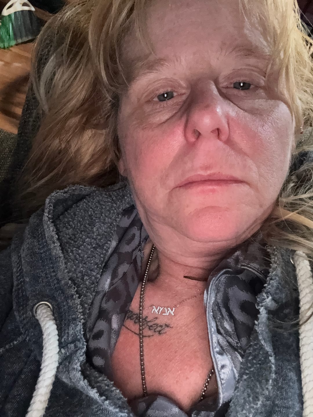 Customer photo review of Mom Eema Hebrew Necklace