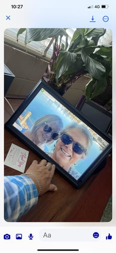 Customer photo review of Digital Photo Frame